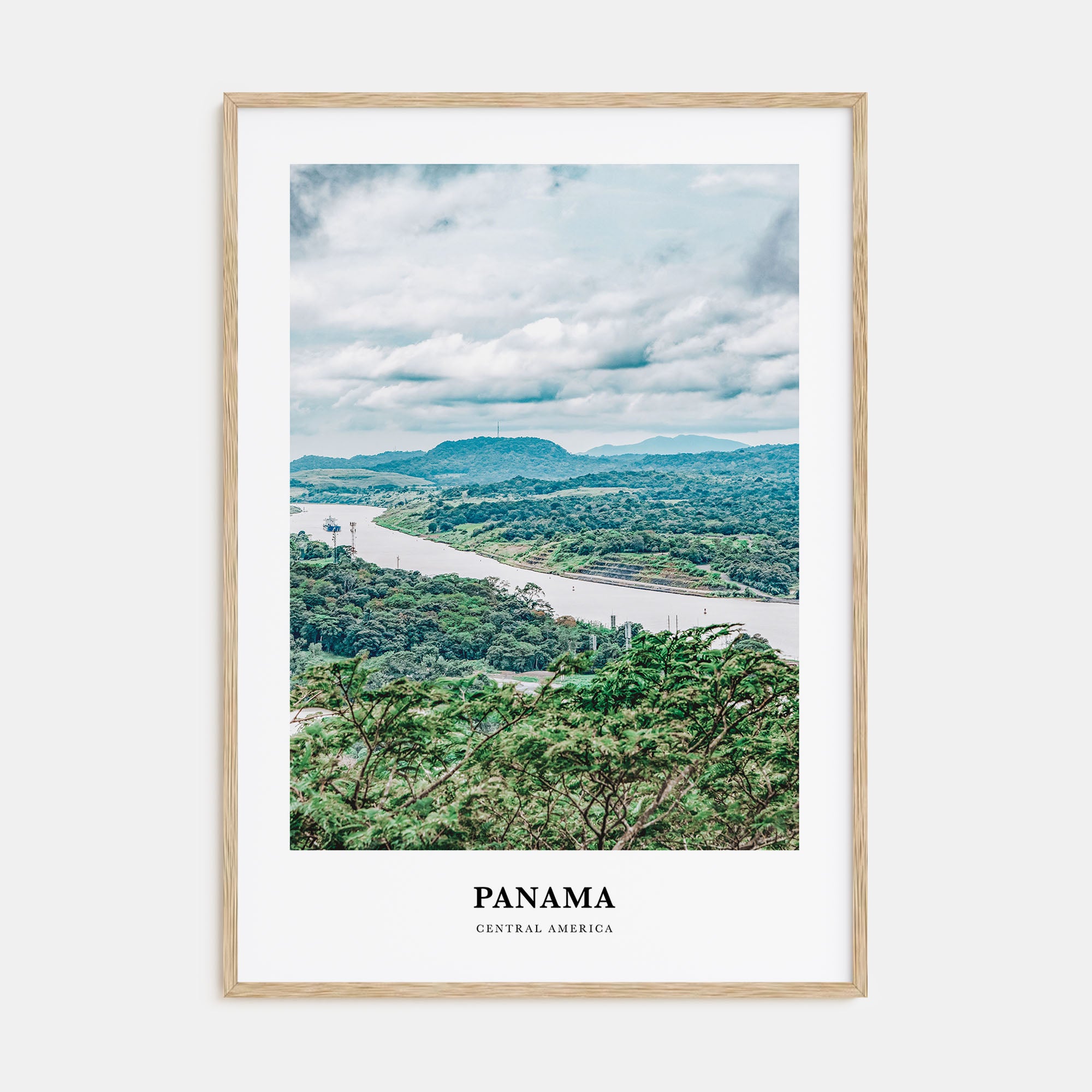 Panama Portrait Color Poster