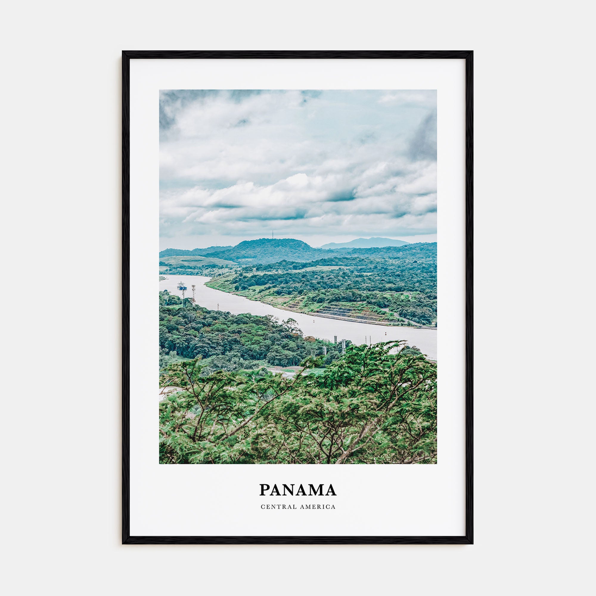 Panama Portrait Color Poster