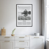 Panama Travel B&W No 2 Poster