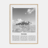 Panama Travel B&W No 4 Poster