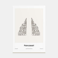 Pancasari Drawn Poster