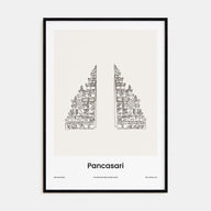 Pancasari Drawn Poster