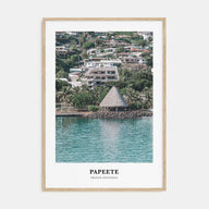 Papeete Portrait Color Poster