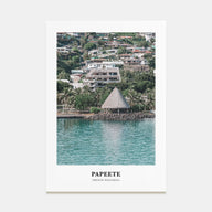 Papeete Portrait Color Poster