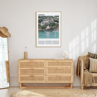 Papeete Travel Color Poster