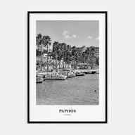 Paphos Portrait B&W Poster