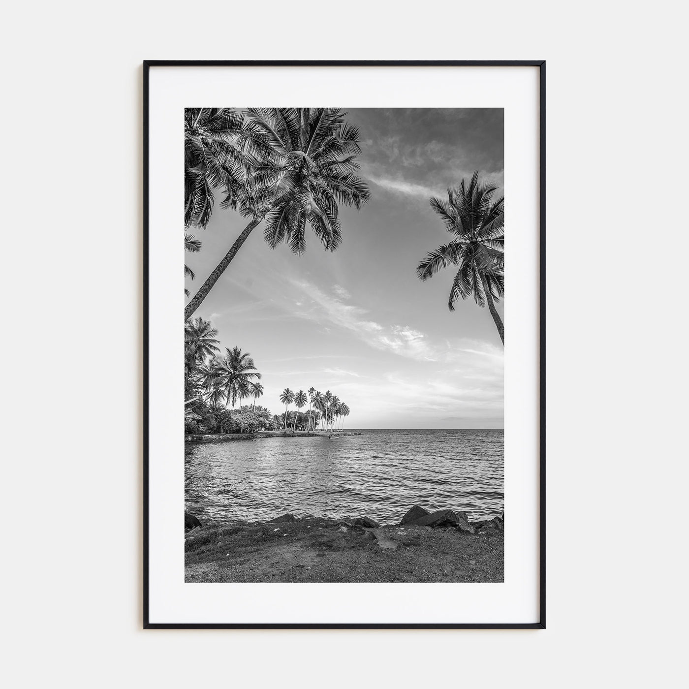 Papua New Guinea Photo B&W Poster