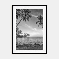 Papua New Guinea Photo B&W Poster