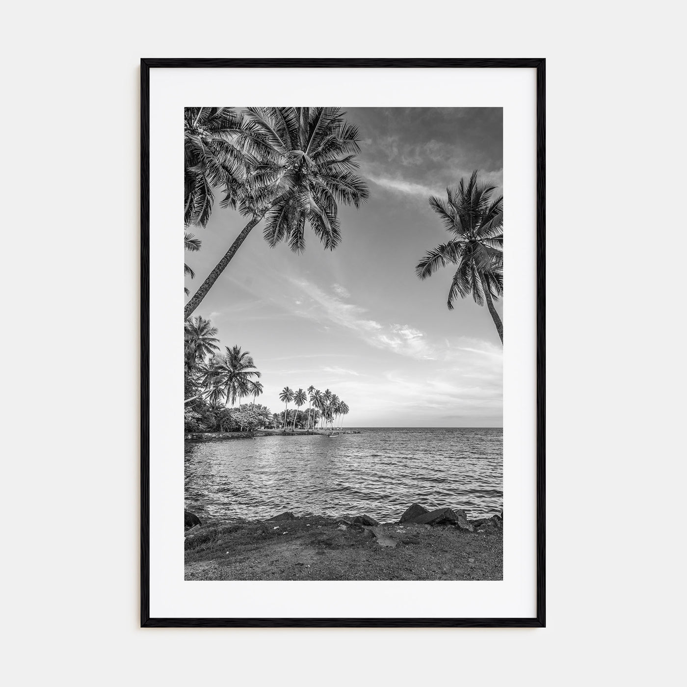 Papua New Guinea Photo B&W Poster