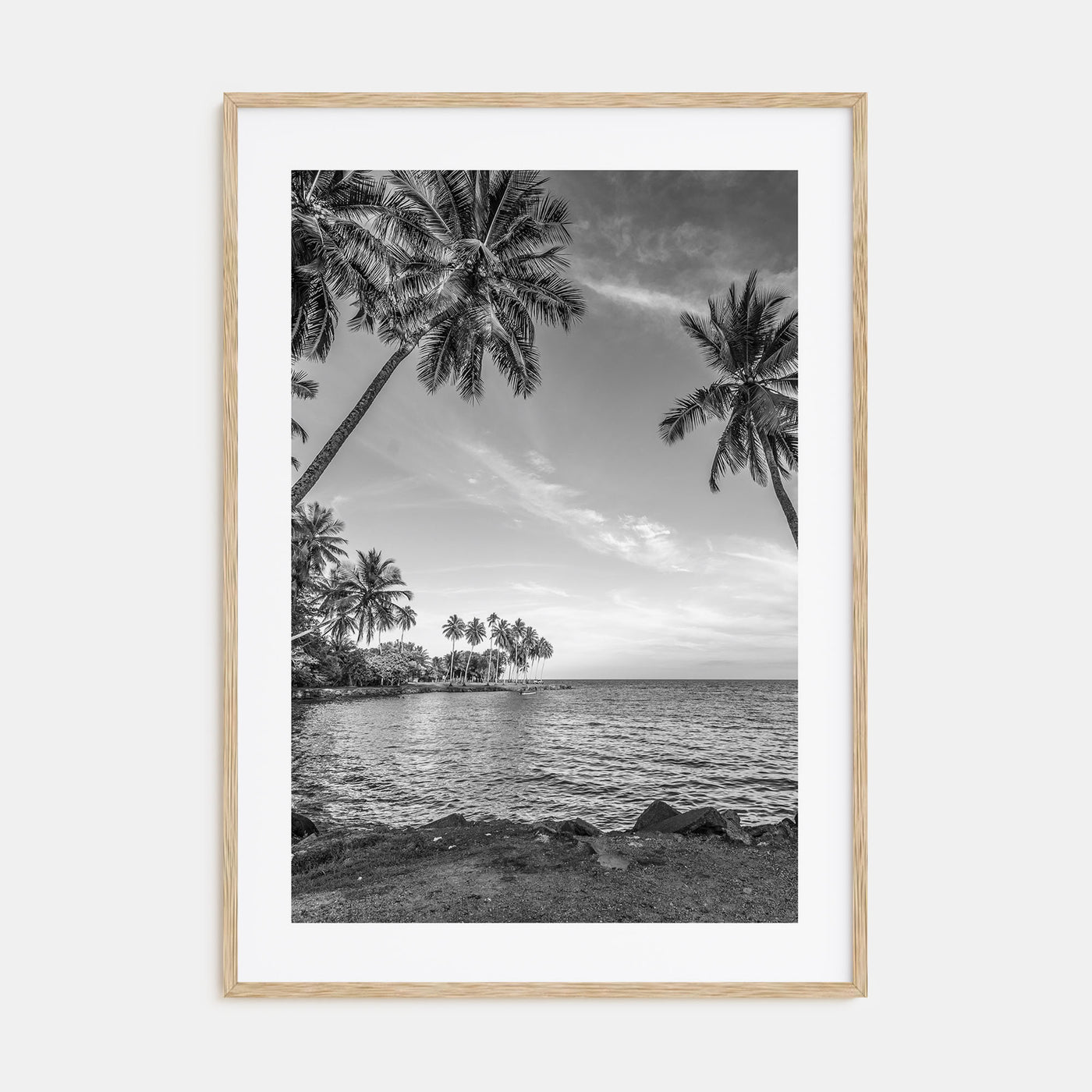 Papua New Guinea Photo B&W Poster