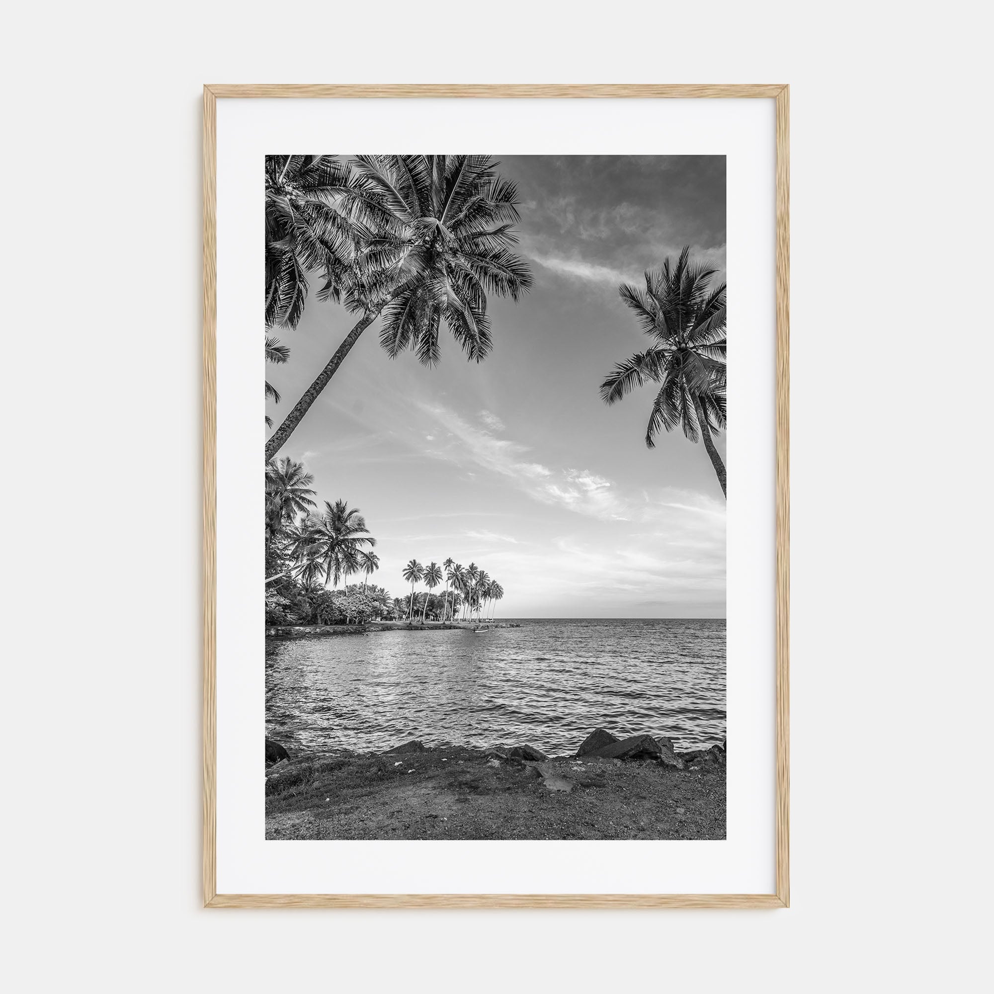 Papua New Guinea Photo B&W Poster