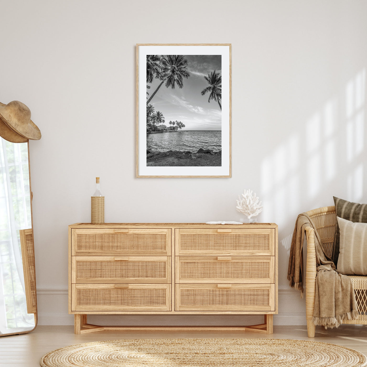 Papua New Guinea Photo B&W Poster