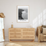 Papua New Guinea Portrait B&W Poster