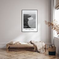 Papua New Guinea Portrait B&W Poster