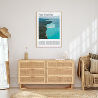 Papua New Guinea Travel Color Poster