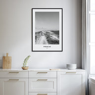 Paracas Portrait B&W Poster