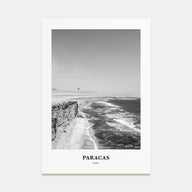 Paracas Portrait B&W Poster