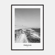 Paracas Portrait B&W Poster