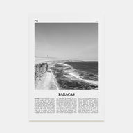 Paracas Travel B&W Poster