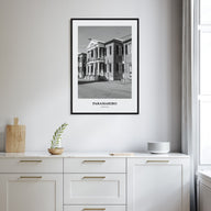 Paramaribo Portrait B&W Poster