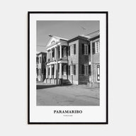 Paramaribo Portrait B&W Poster