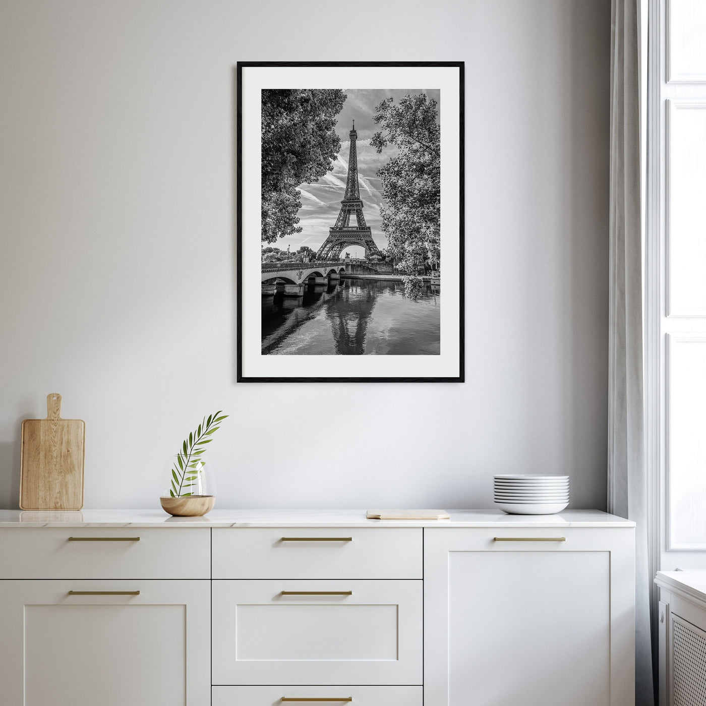 Paris Photo B&W No 2 Poster
