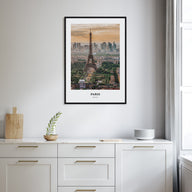 Paris Portrait Color Poster