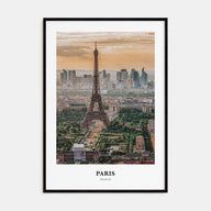 Paris Portrait Color Poster