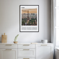Paris Travel Color Poster