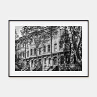 Park Slope Landscape B&W Poster
