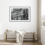 Park Slope Landscape B&W Poster