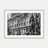 Park Slope Landscape B&W Poster