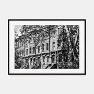 Park Slope Landscape B&W Poster