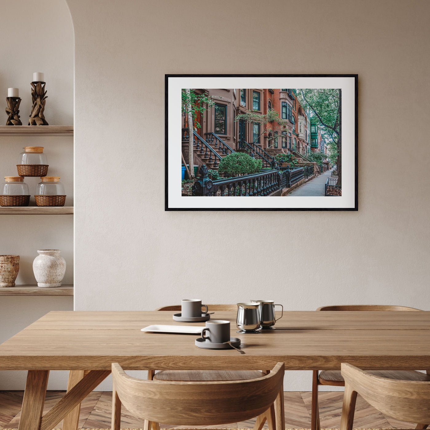 Park Slope Landscape Color Poster