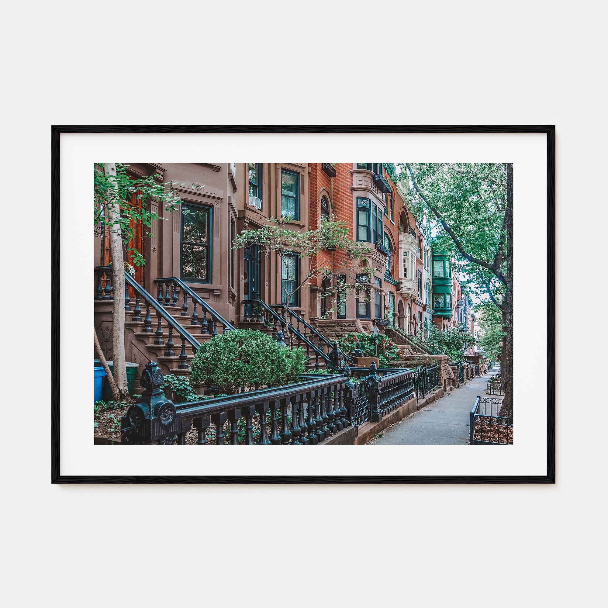 Park Slope Landscape Color Poster