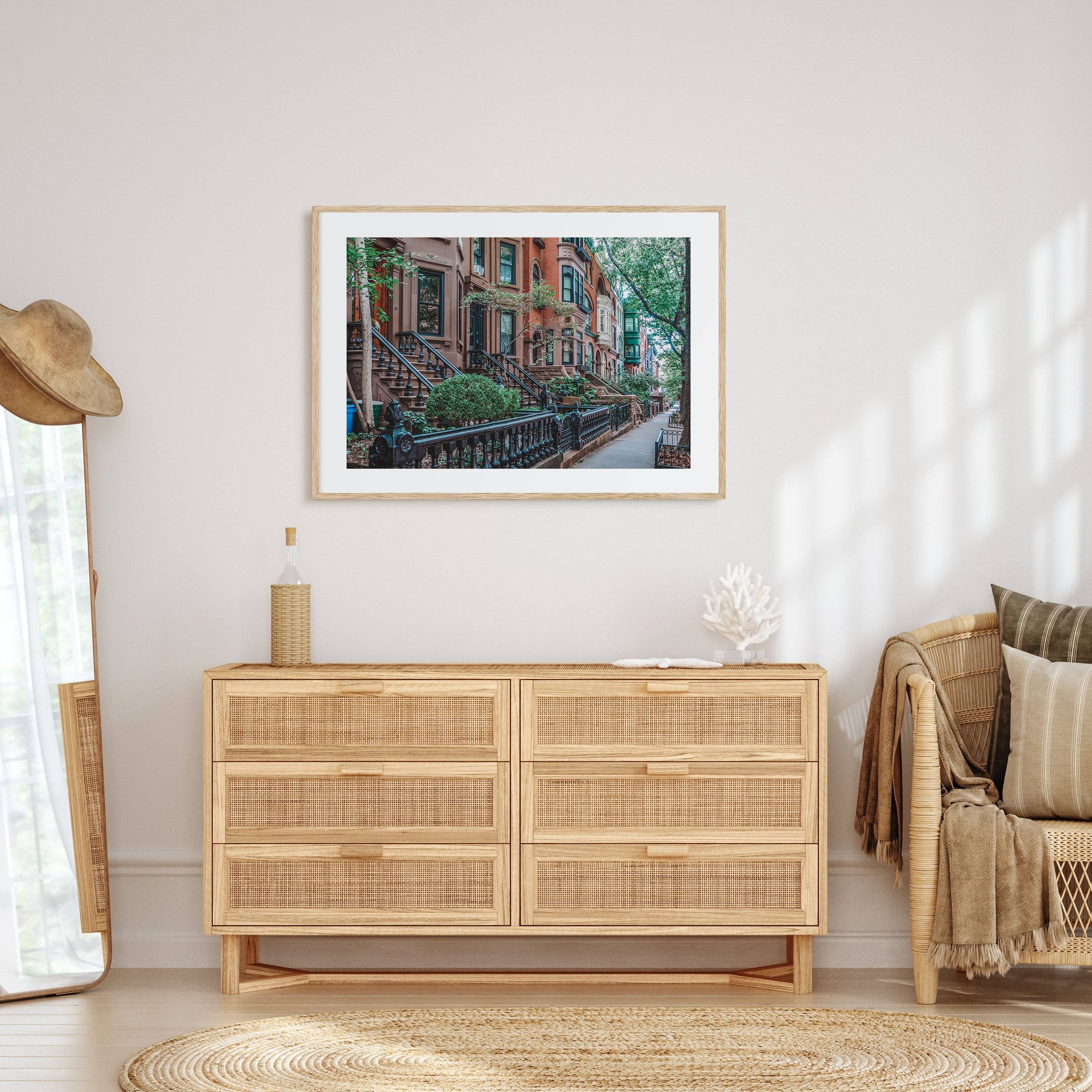 Park Slope Landscape Color Poster