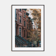 Park Slope Photo Color Poster