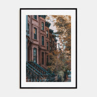 Park Slope Photo Color Poster