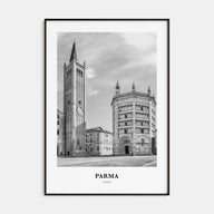 Parma Portrait B&W Poster