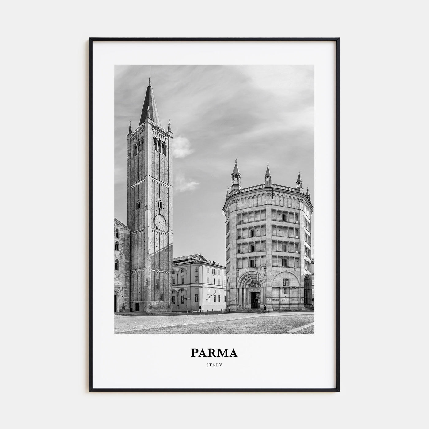 Parma Portrait B&W Poster