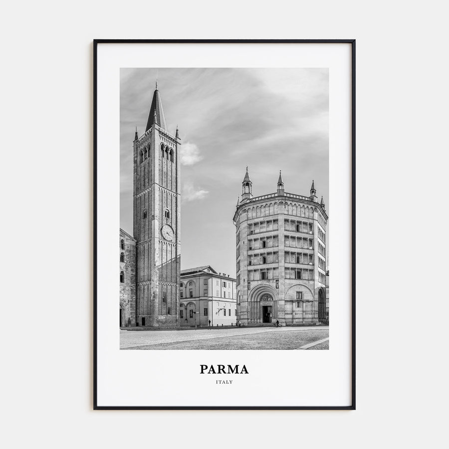 Parma Portrait B&W Poster