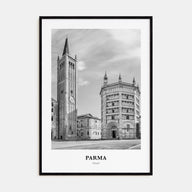 Parma Portrait B&W Poster