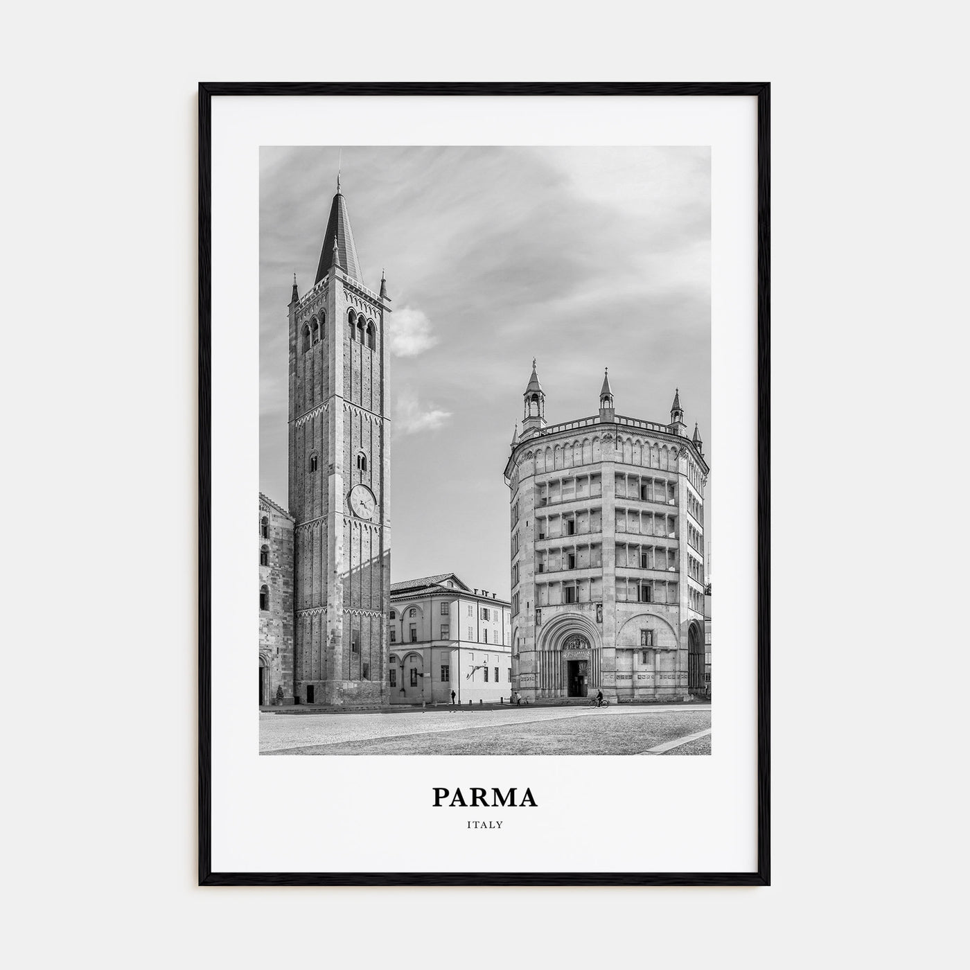 Parma Portrait B&W Poster