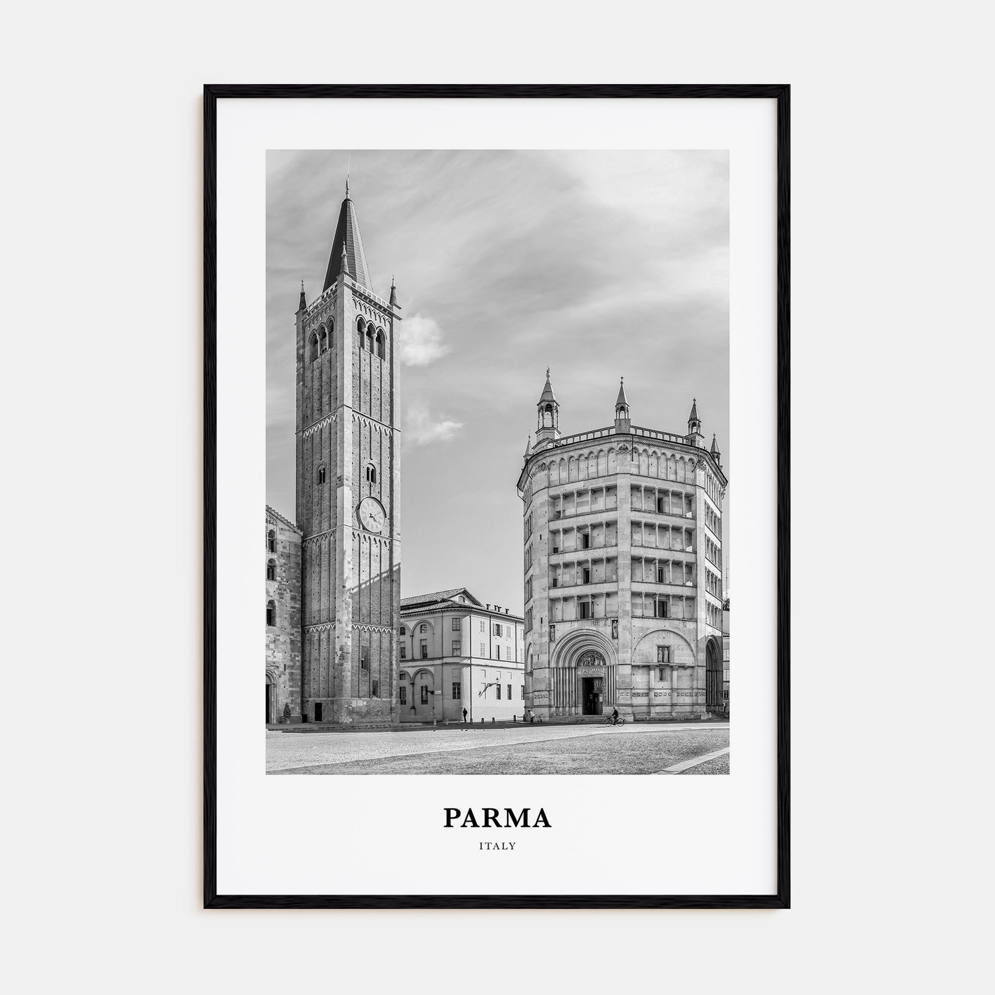 Parma Portrait B&W Poster
