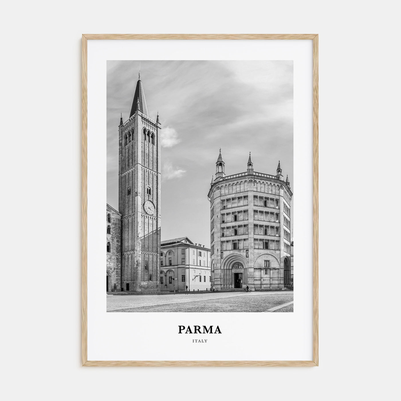 Parma Portrait B&W Poster