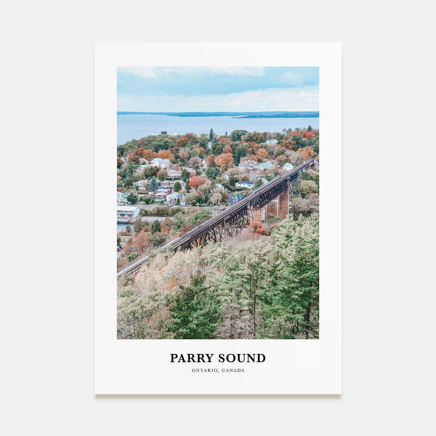 Parry Sound Portrait Color Poster