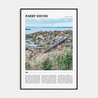 Parry Sound Travel Color Poster