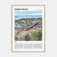 Parry Sound Travel Color Poster