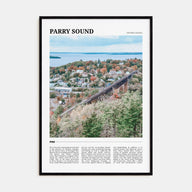 Parry Sound Travel Color Poster
