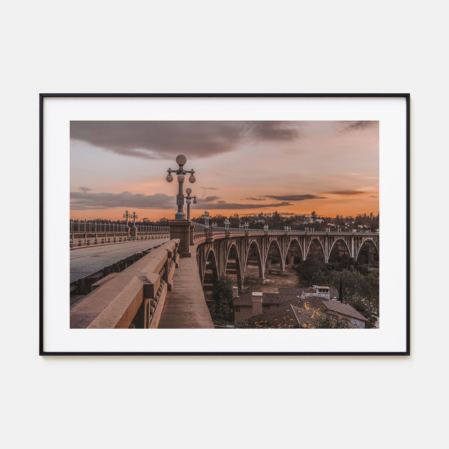 Pasadena Landscape Color Poster